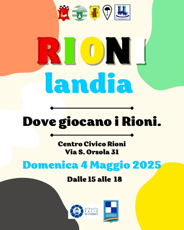 Torna Rionilandia a Faenza